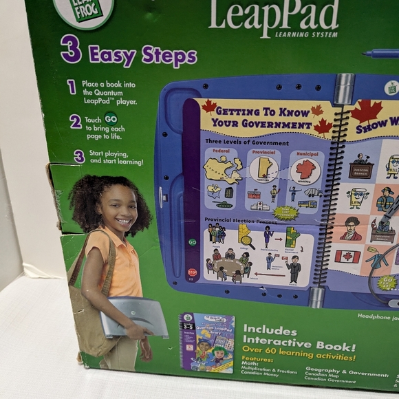 Quantum LeapPad Learning System New in Box - Picture 10 of 12